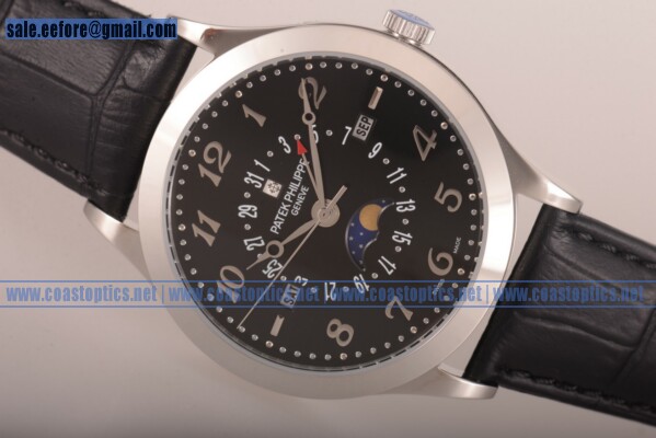 Patek Philippe Replica Grand Complications Watch Steel 5398 blk